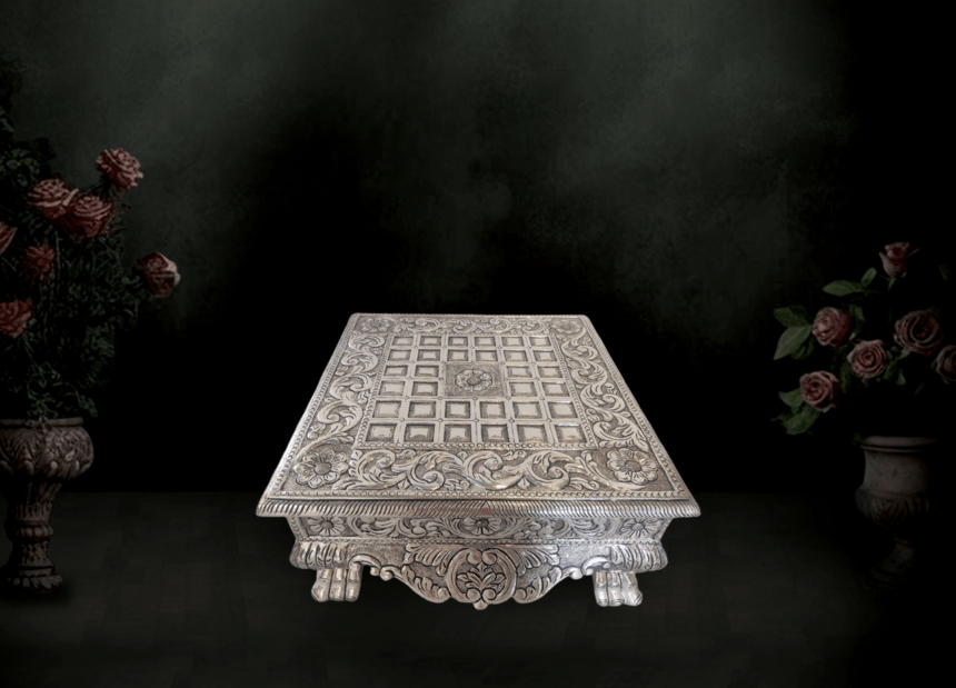 Eternal Handicrafts | Silver Chowki