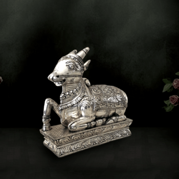 Eternal Handicrafts | Silver Nandi