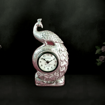 Eternal Handicrafts | Silver Peacock Watch