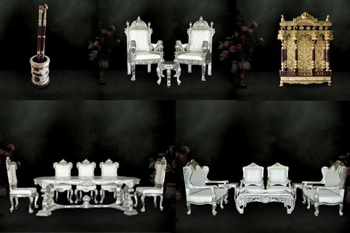 Silver Rolu Rokali, Silver Sofas, Silver Temples, Silver Dining Sets, Silver Chairs & Silver Handicrafts | Eternal Handicrafts