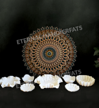 White Marble Table Decoration Bowl | Eternal Handicrafts