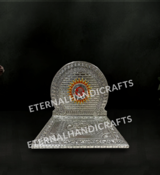 Vintage Silver Sinhasan | Eternal Handicrafts