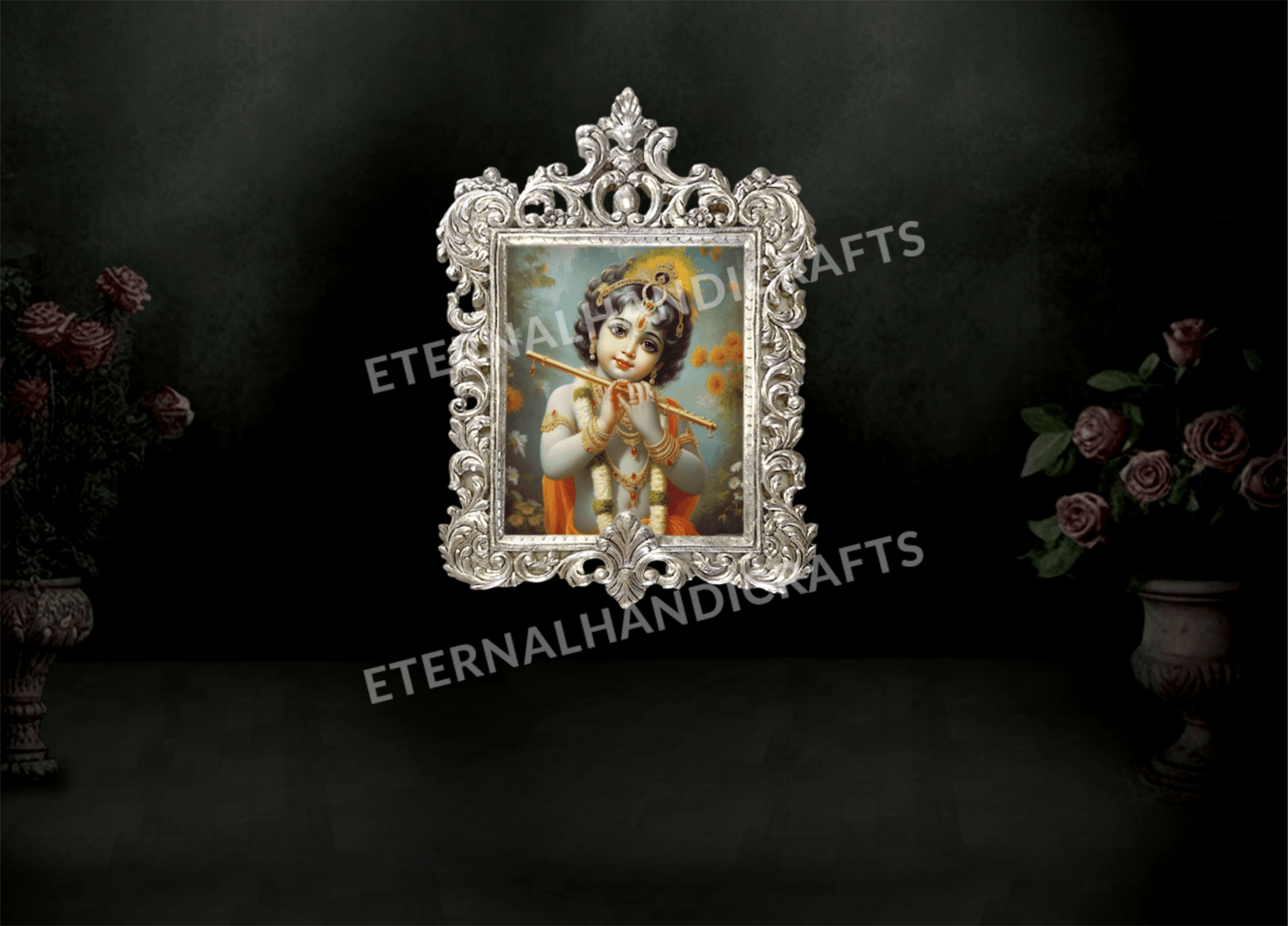 Silver Square Designed Photo Frame Silver Square Designed Photo Frame