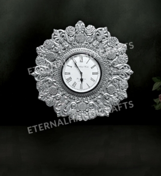 Vintage Clock With Antique Polish