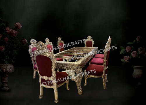 Luxury German Silver Dining Table | Eternal Handicrafts