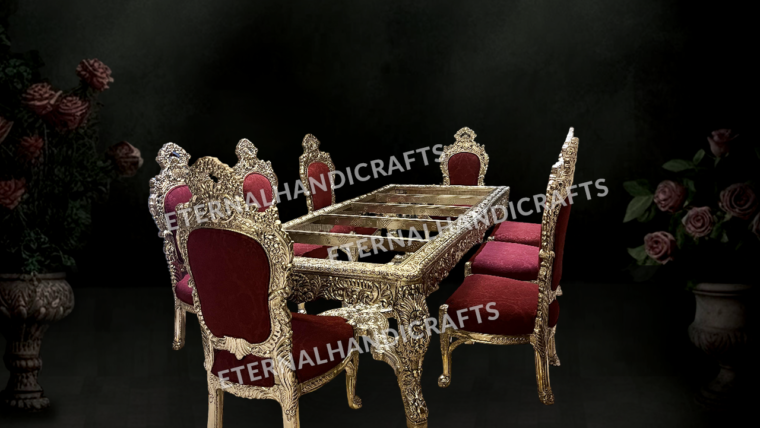 Luxury German Silver Dining Table | Eternal Handicrafts